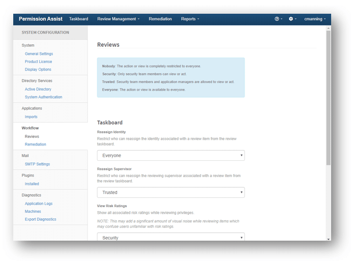 Customization Example of Taskboard