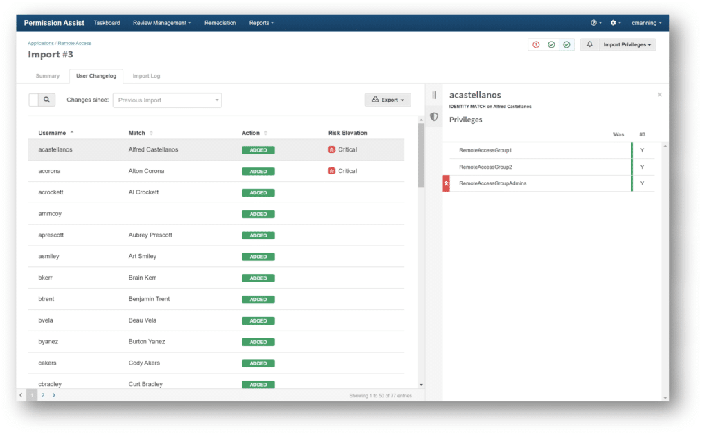 Permission Assist Changelog